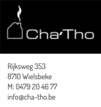 Cha'Tho Wielsbeke logo en adres